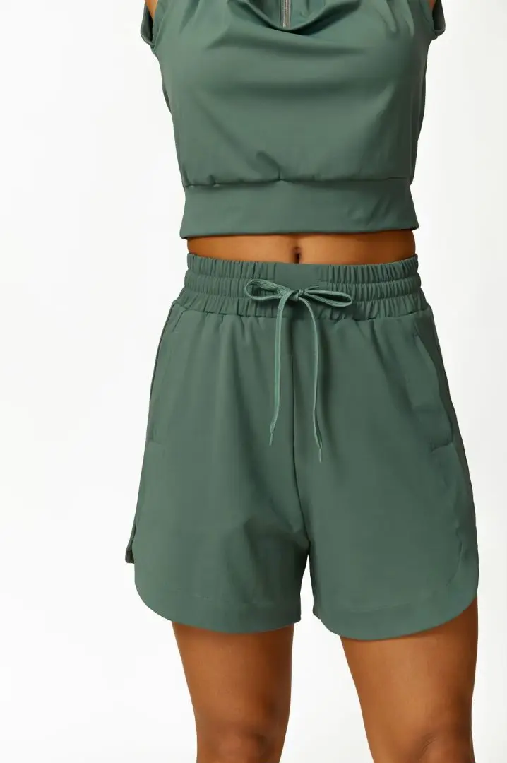 Custom Logo Women Running Sports Yoga Suits Casual Half Zip Top High Waisted Pants Tracksuit Fitness Sportswear Yoga Sets