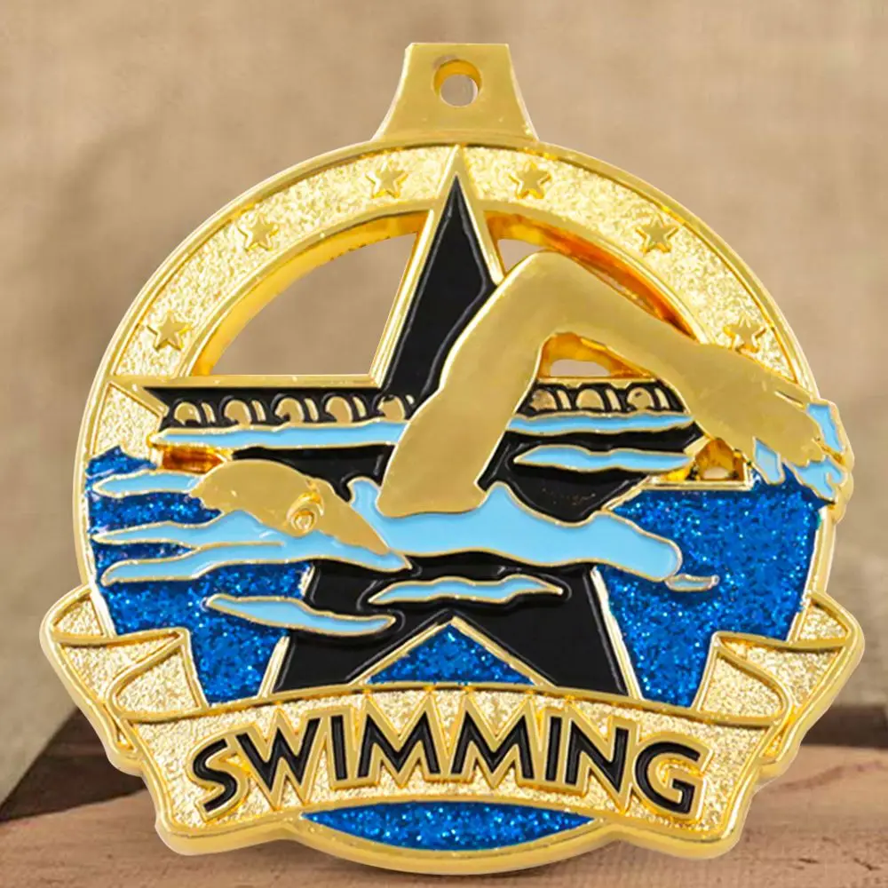 Manufacturer wholesale custom your own medal metal dance medal and trophies