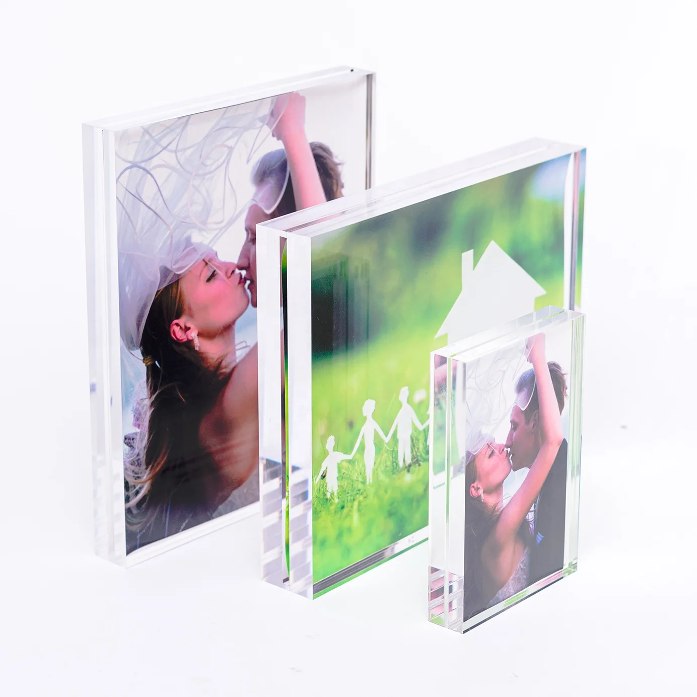 
Wholesale 16x20 Mini Card Best Modern Luxury Digital Double Glass Restickable Photo Picture Frames Module 2020 8x10 Bulk Acrylic 