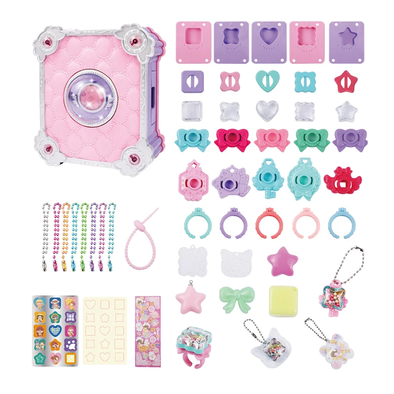 DIY Jewel Rings Stickers Magical Kits for Girls, Handmade DIY Crafting charms DIY Crafts gifts for Kids