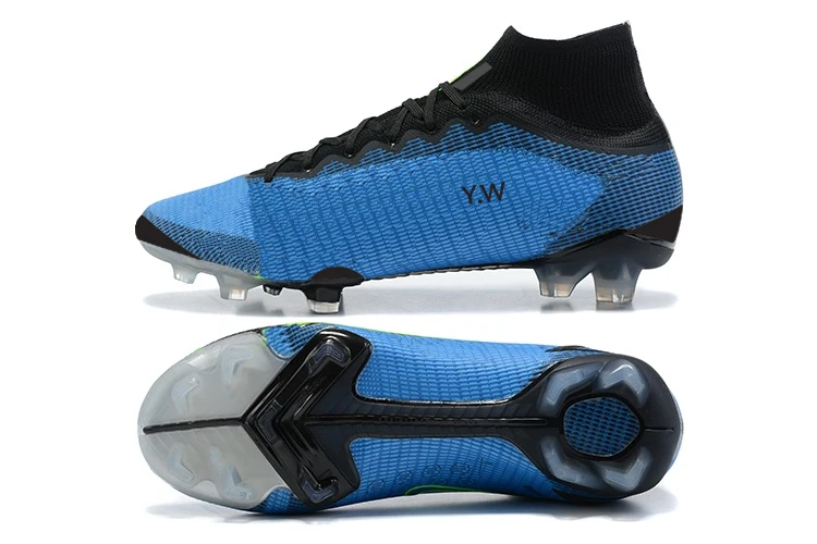 Top Sale Green Field Competition Training Non-slip Football Shoe Female Football Cleats Children Soccer Boots Football Shoes