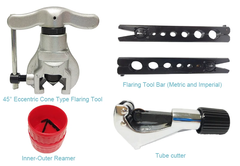 2022 Hot Product  CT808 Custom-Made Packing Product Refrigeration Parts High refrigeration Flaring Tool Kit