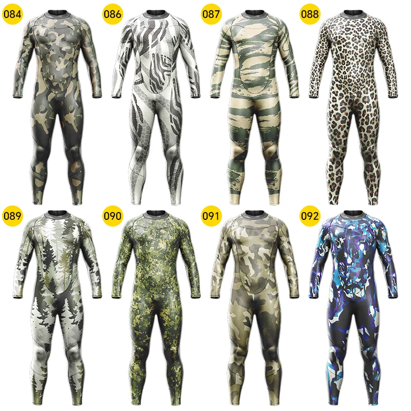 High Quality Wholesale Custom Logo 1.5mm 3mm Unisex Neoprene Diving Suit Free Dive Surf Wetsuits Men