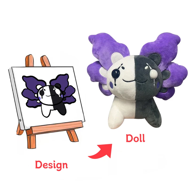 2024 OEM ODM Mochi Minky Plush Low Moq Custom Stuffed Plush Animals Stuffed Toy Squeeze Toy Custom Plush