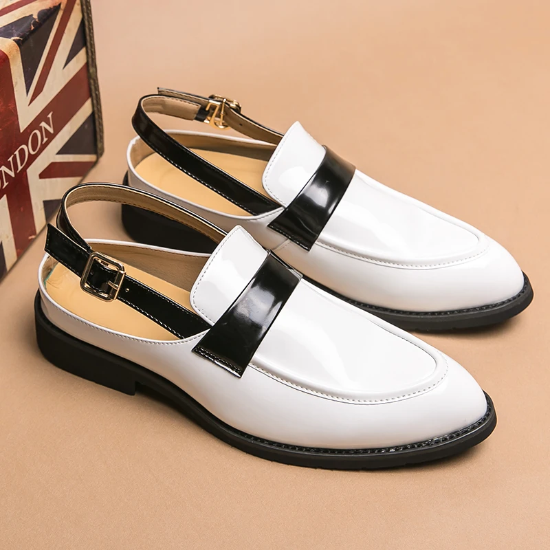 001 latest style summer leather sandals for men