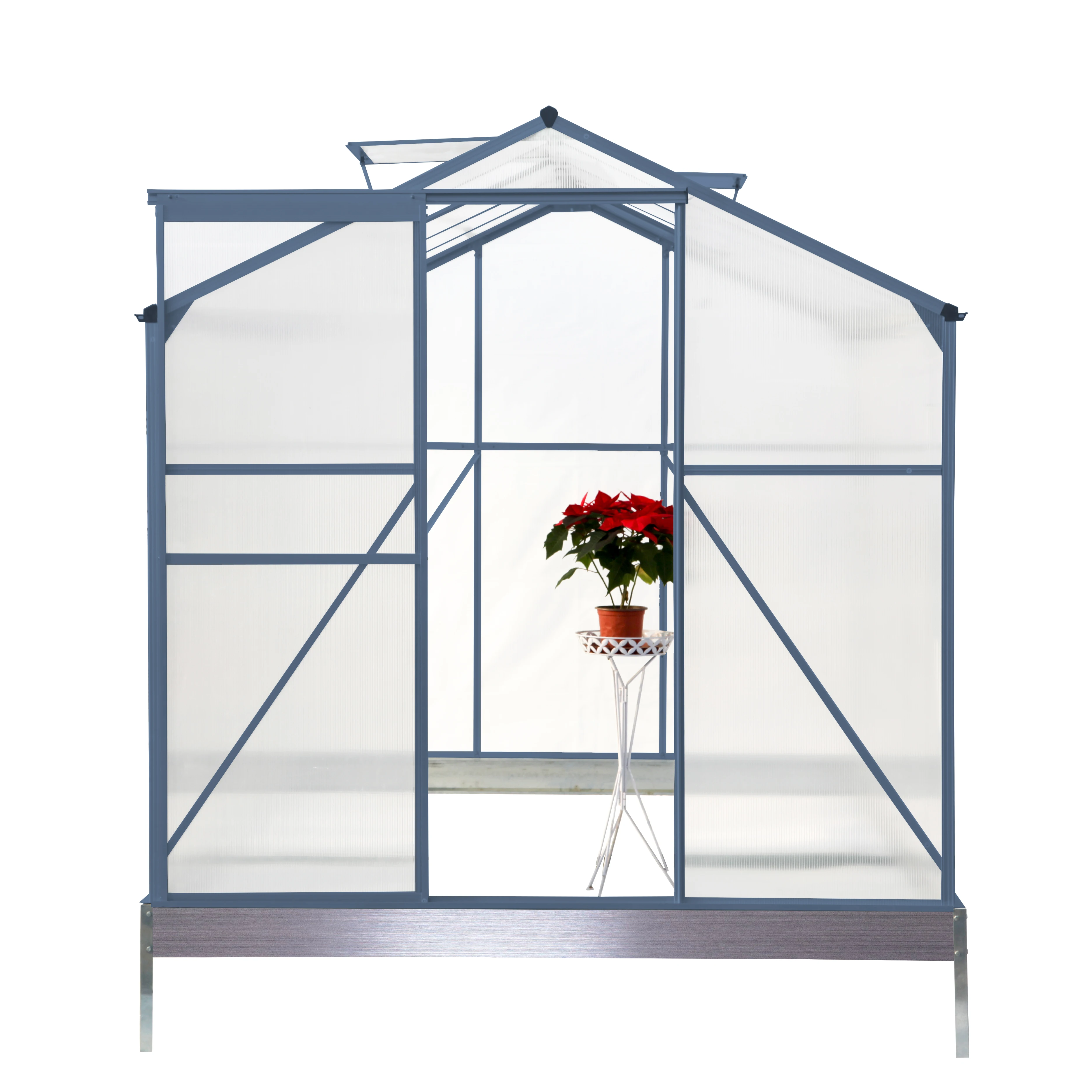 
10*6ft metal waterproof garden greenhouses outdoor 