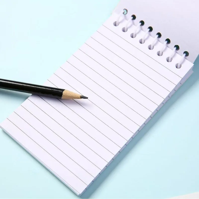 Portable Mini ring notebook Personal Logo coil notebooks Spiral Notebook for school Bookkeeping journal