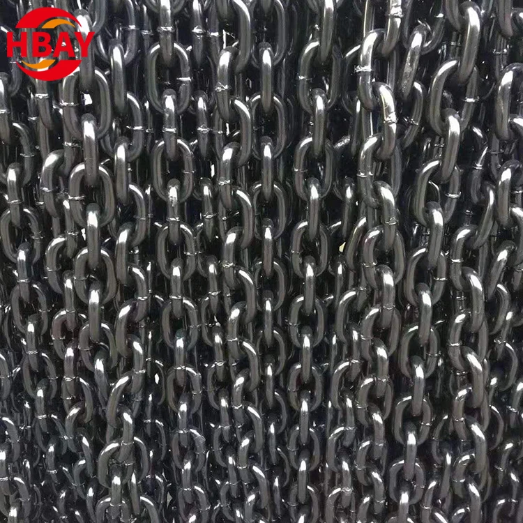 heavy duty industrial chain Alloy Steel G70 G80 Lifting Chain Sling Welded Short Link Chain