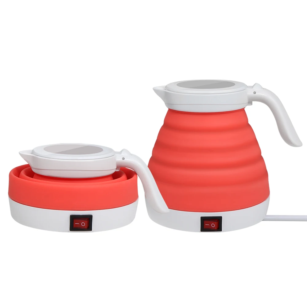 
Whoesale Collapsible Silicone Water Kettle Portable Tea Pot for Outdoor Camping and Hiking 