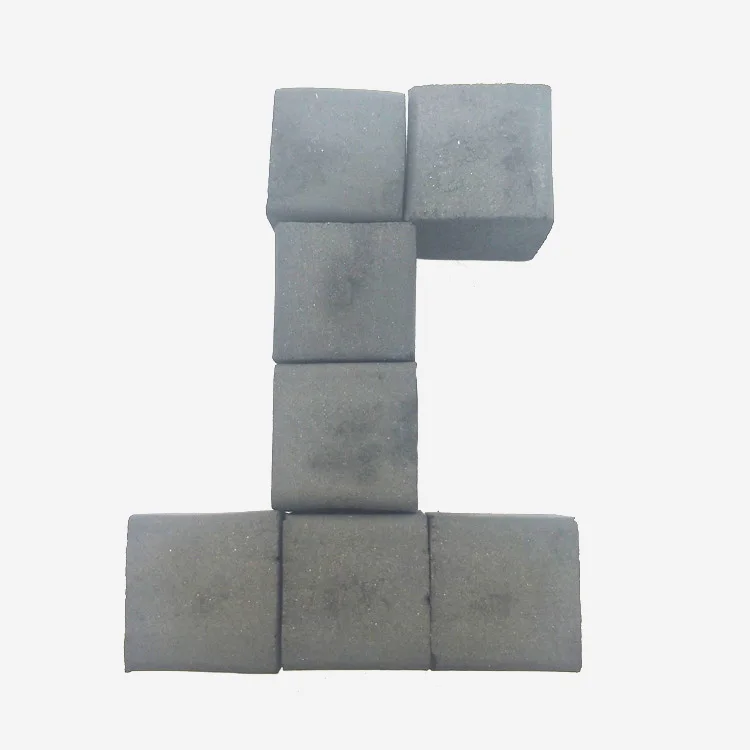
100% pure cut German hookah shisha cube bamboo charcoal 