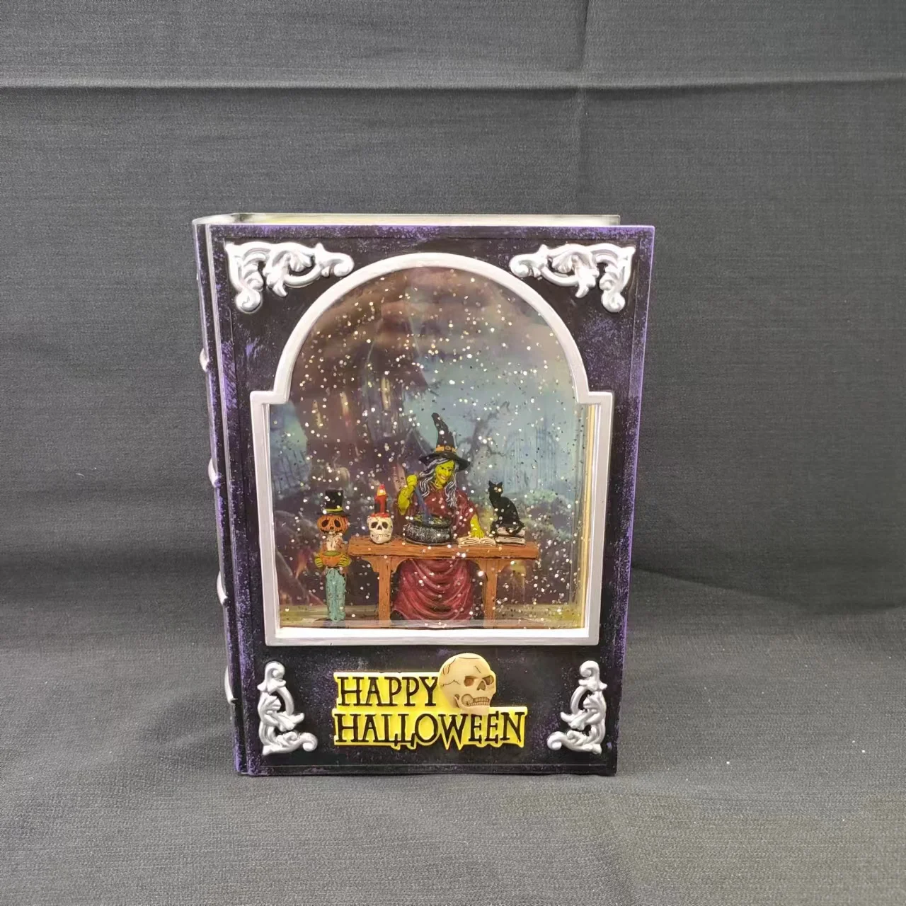 Acrylic new designed fantastic hotsell Hollywood story book lantern for home decoration christmas decoration landscape present