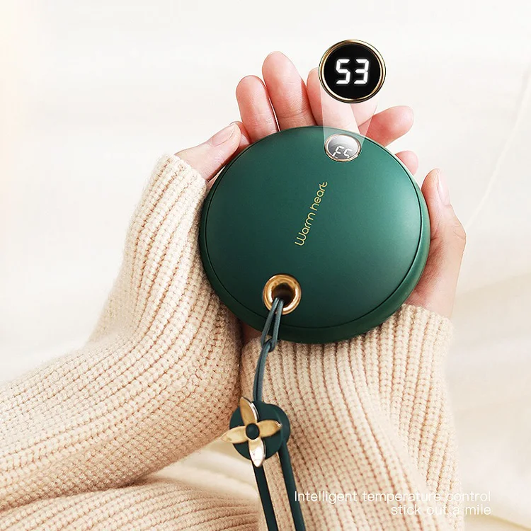 Электрический обогреватель для рук, портативный мини USB мобильный источник питания 2 в 1 5000 мАч, шнурок, внешний аккумулятор, обогреватель для рук, обогреватель