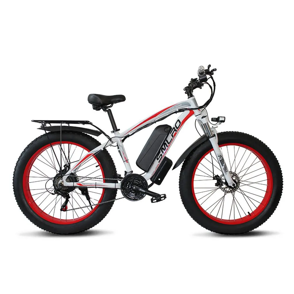 Factory wholesale mountain Ebike 48V 16.7ah  Lithium Battery 26 inch fat tire aluminum alloy foldable Electric Mountain Bike