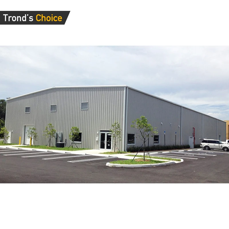 Customized Low Cost Two/three Story Industrial Prefabricated Drawings Buildings Steel Structure Warehouse Workshop Factory