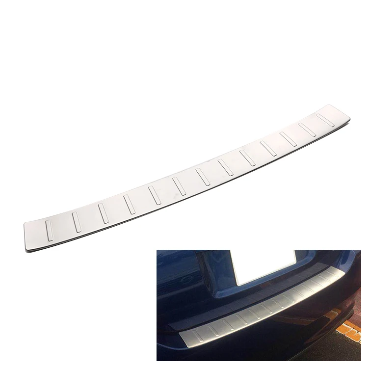 Chrome Hairline Auto Body Part Rear Boot Bumper Protector For Toyota Prius 20 2005-2009