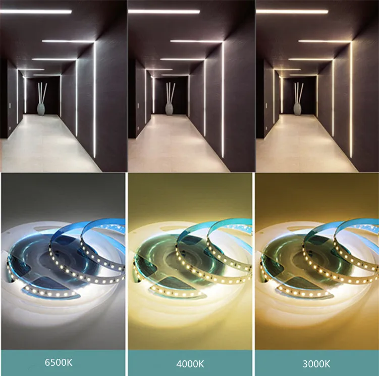 Flowing water led linear light 24v running water flowing led strip dc 12v 10m 15m led light strip with motion sensor