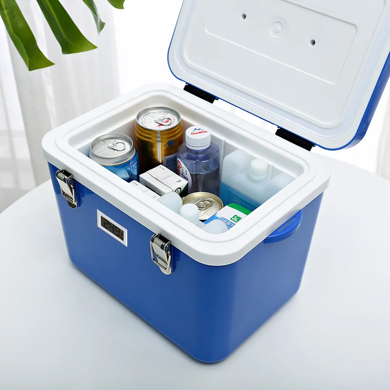Outdoor Camping Car 8L Food Cooler Portable Portable Picnic BBQ Fresh Box Fishing Refrigerator