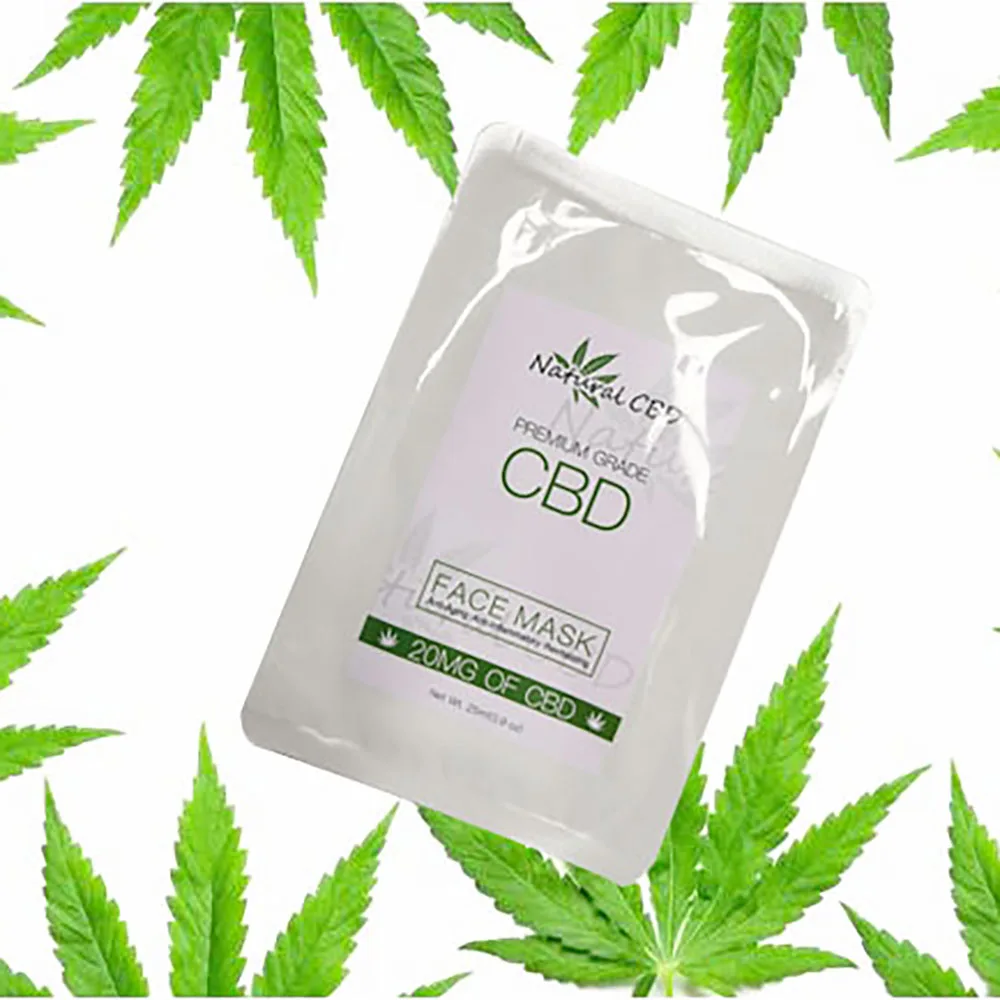 Китайский завод в наличии глубоко увлажняющая маска для удаления акне cbd 2021 лица