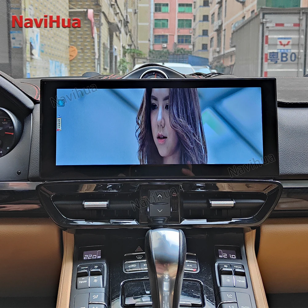 Navihua Touch Screen Android System Car Radio for Porsche Cayenne Android Head Unit Navigation GPS Upgrade To 2024 New Style