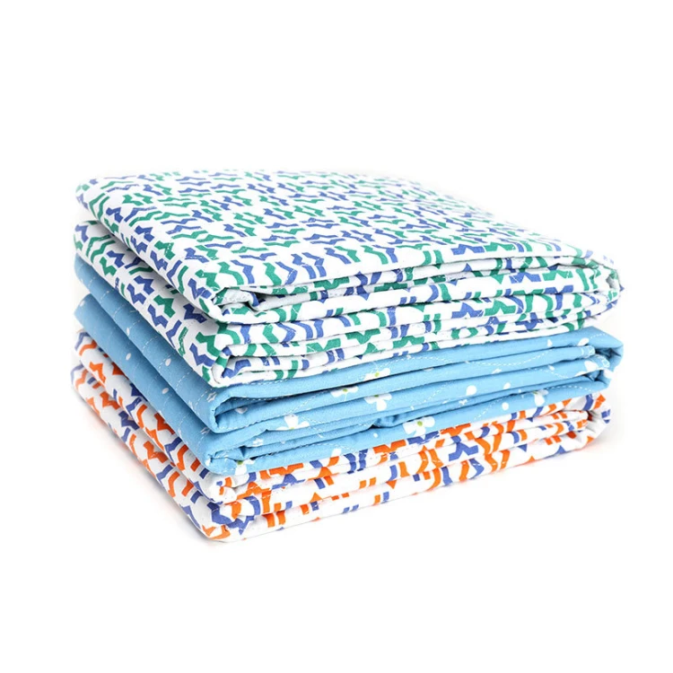 Adult Urine Pad Incontinence Mattress Waterproof Washable 4 Layers Absorbent Underpad Reusable Bed Pads Nursing Mat