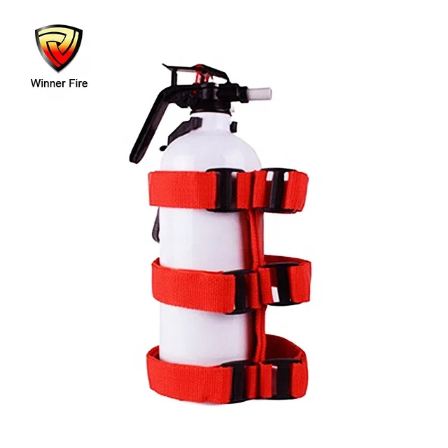 Red Strong Roll Bar Fire Extinguisher Holder for Jeep Wrangler