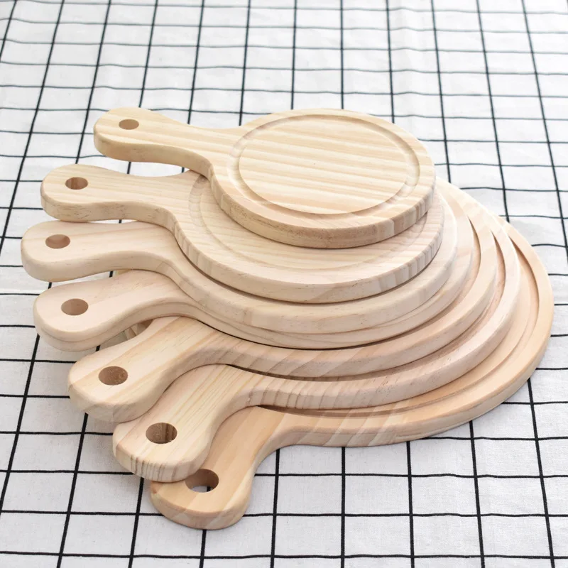 Best Selling Pine Wood Pizza Board Bread Cheese Pizza Wooden Board
