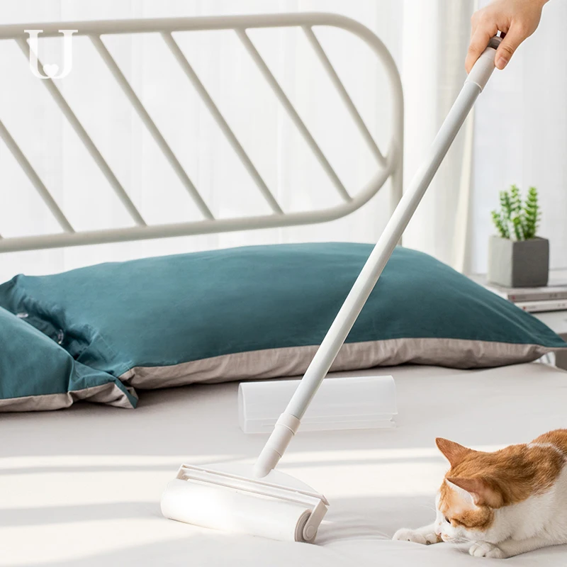 Xiaomi Jordan&Judy Bathroom Accessories Magic Cleaning flat Mop with Handle Sticky Hair Rod Roller