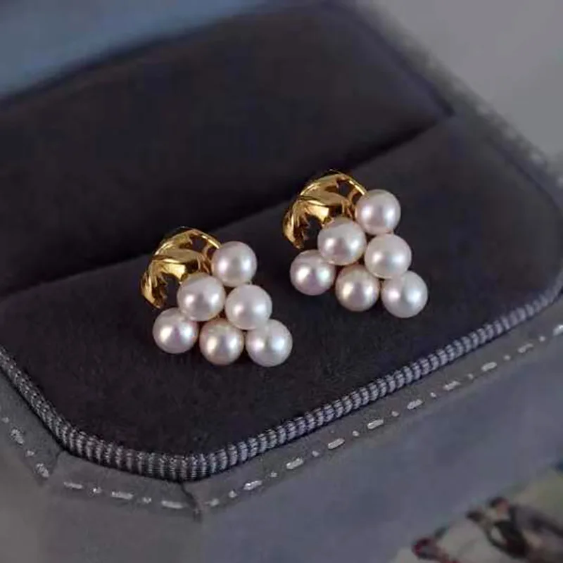 Женские серьги-гвоздики из серебра 925 пробы