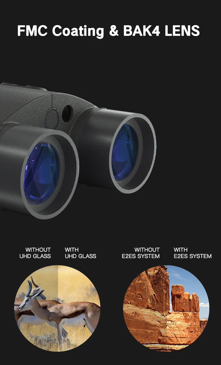 Бинокулярный лазерный дальномер ночного видения для взрослых, охотничий телескоп, лазерный дальномер