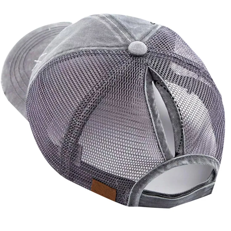 Wholesale Low Crown Unstructured Washed Cotton 6 Panel Sport Outdoor Sun Baseball Cap Hip hop Casual Hat