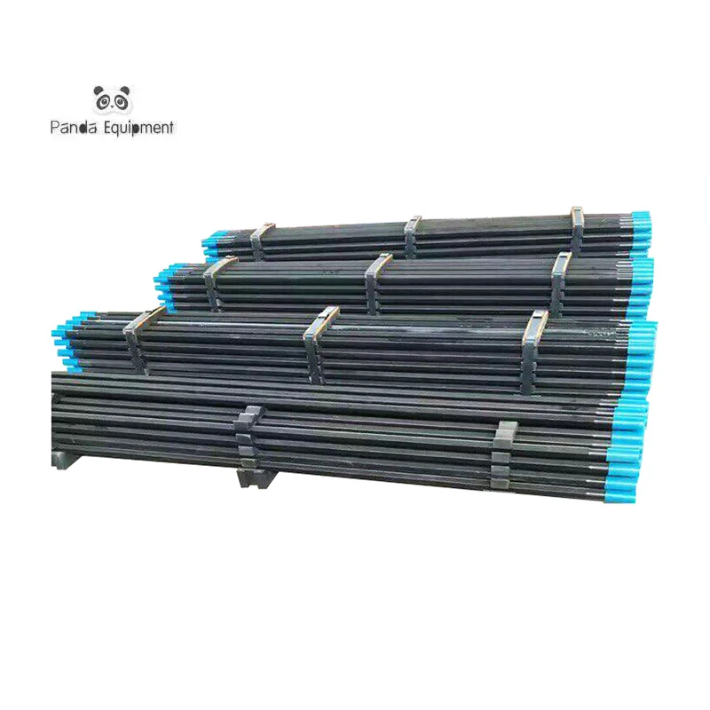 Color Can Be Customized Drill Pipe With Thread for Mobile Water Well Drilling Rig Speed Rods