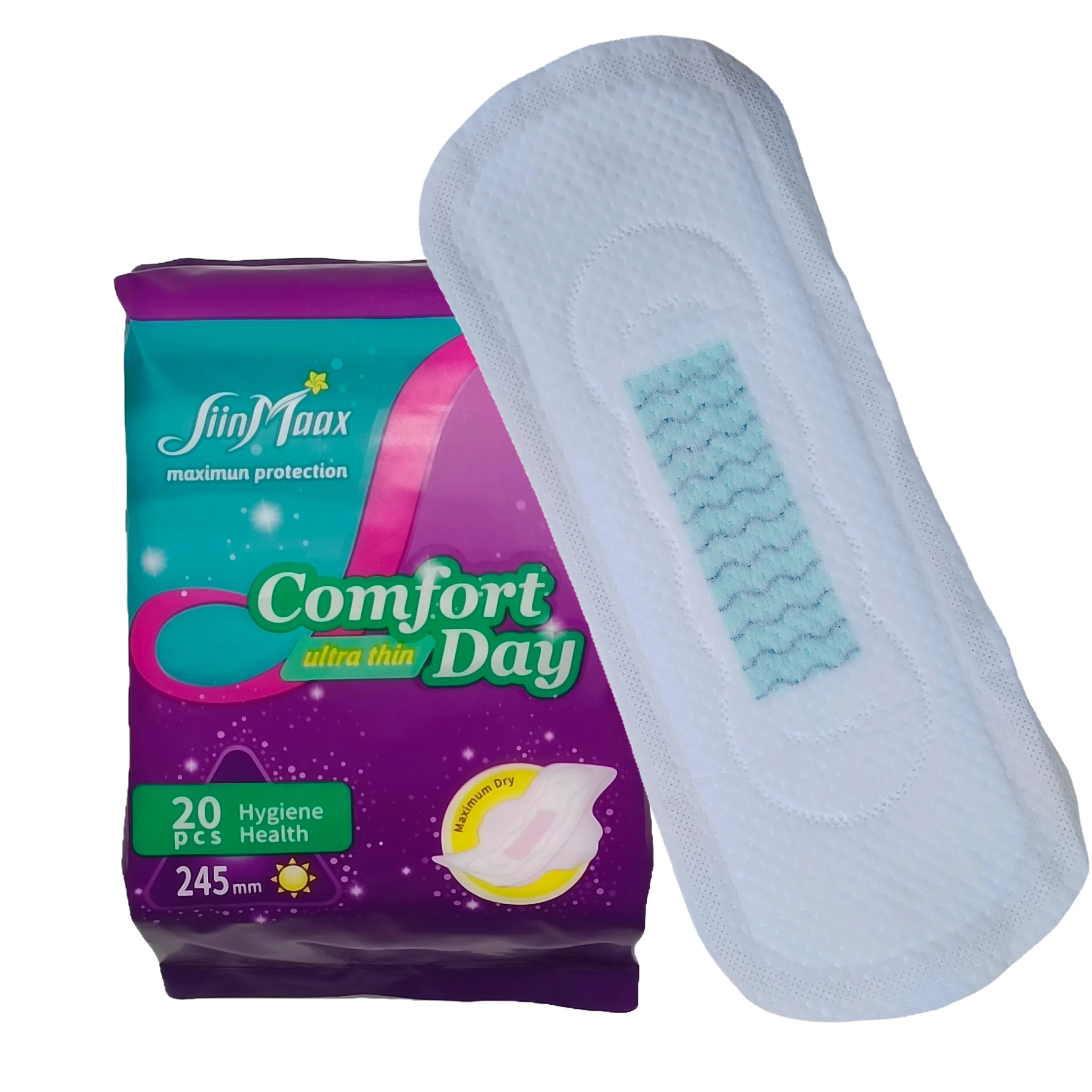 High Standard Quality of Factory Female Pads sale in Vietnam Good Absorbency Soft Surface Best Sanitary Napkin Made in China