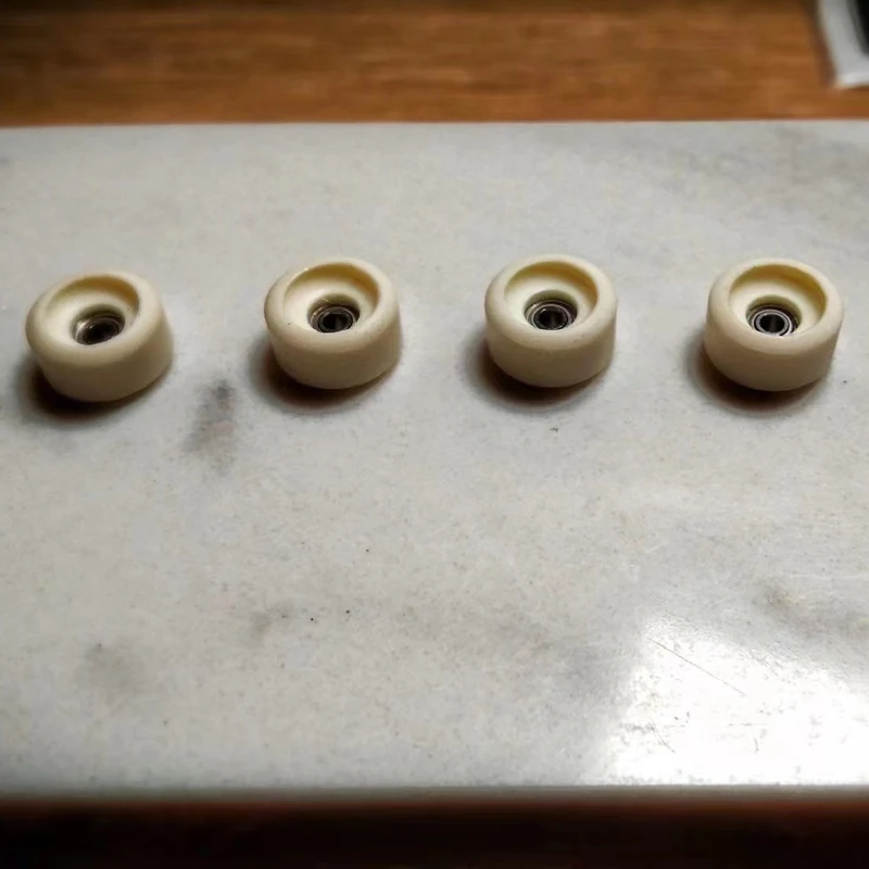 Wholesale PEEK material  finger skateboard bowl fingerboard wheels