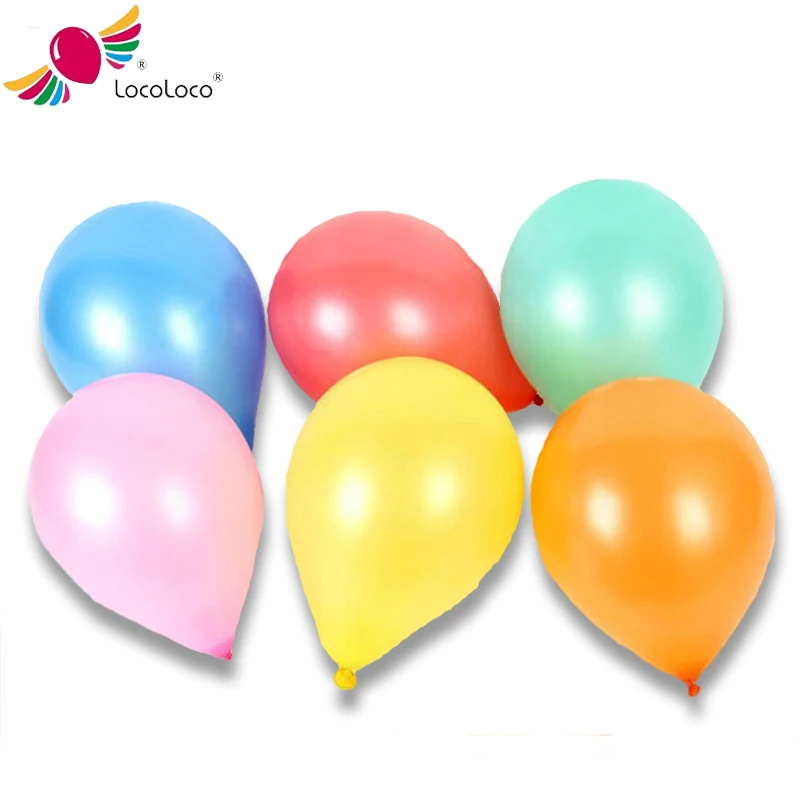 Qualatex Same Quality Ballon Party Decorations Globos Standard Pearl Metallic Chrome Macaron Color Latex Air Balloons In Bulk