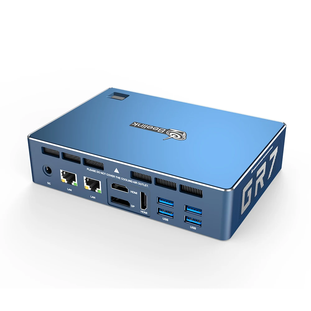 Beelink MINI PC GTR R7 3750H Wifi6 DDR4 16G nvme SSD 512G Mini Desktop PC