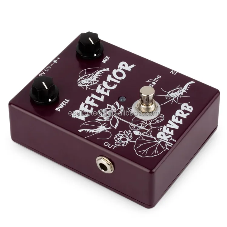 Caline CP-44 Reverb Pedal Guitar Effects Pedals True Bypass with Aluminum Alloy Housing
