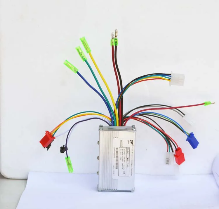 Бесщеточный контроллер двигателя постоянного тока 24V36V48V13A для электрического велосипеда скутера используется литиевой батареи небольших электрических
