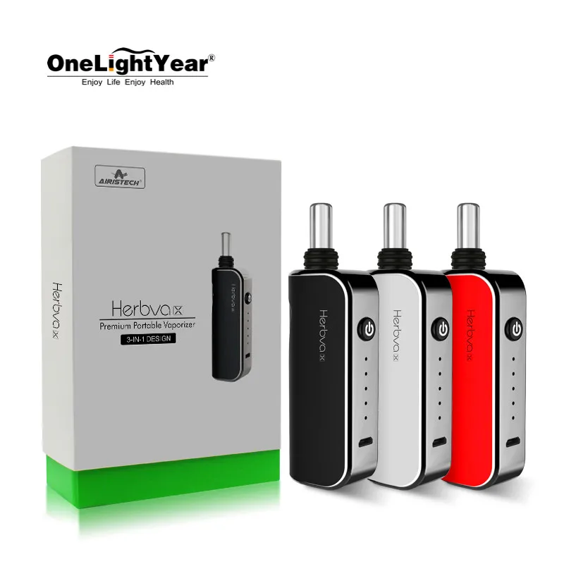 Latest Products Original Airistech 3 in 1 cbd /wax/dry herb Vaporizer airis Herbva X