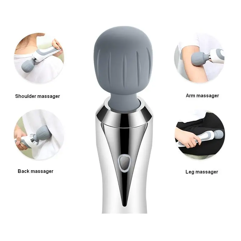 Rechargeable Travel Stick Back Neck Shoulder Rechargeable Waterproof Muscle Recovery & Muscle Pain Massage Stick