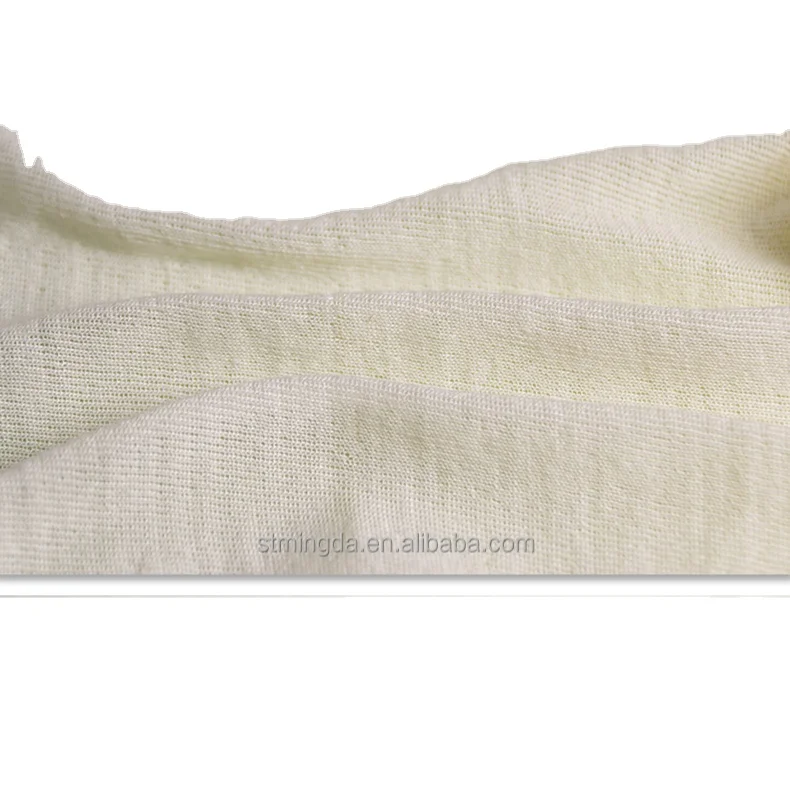 China made 100% meta aramid 100gsm fabric heat resistant insulation fabric for  firefight workwear