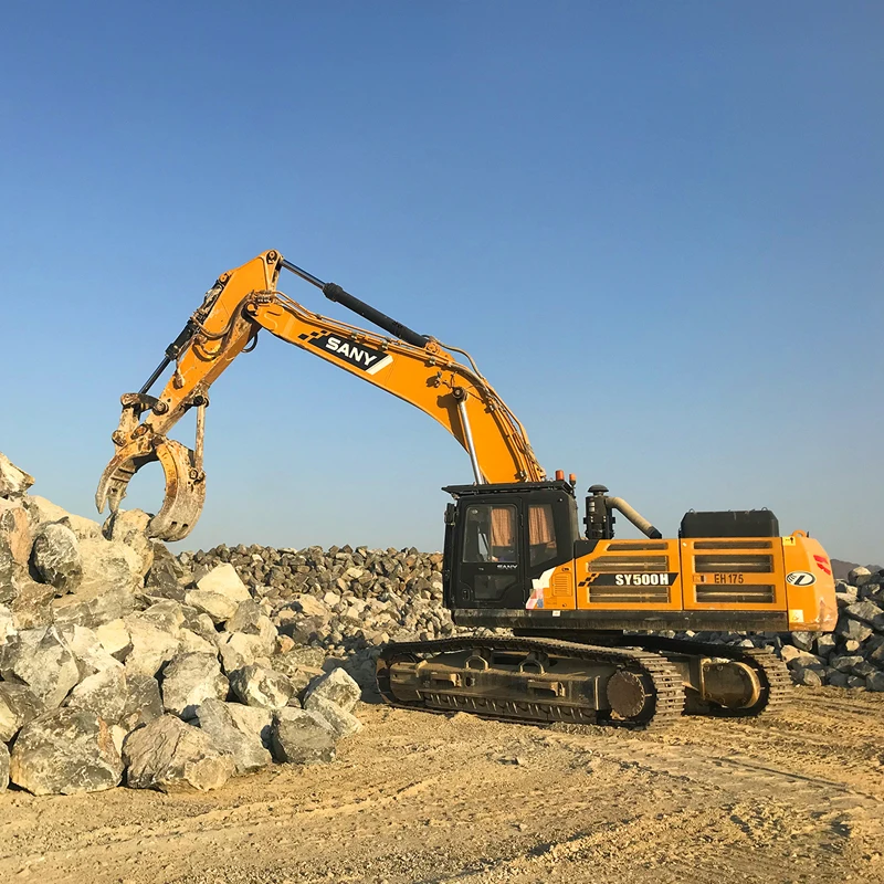 SANY SY500H 50 Tons Large Excavator Earth Digger rc Hydraulic Crawler Excavator