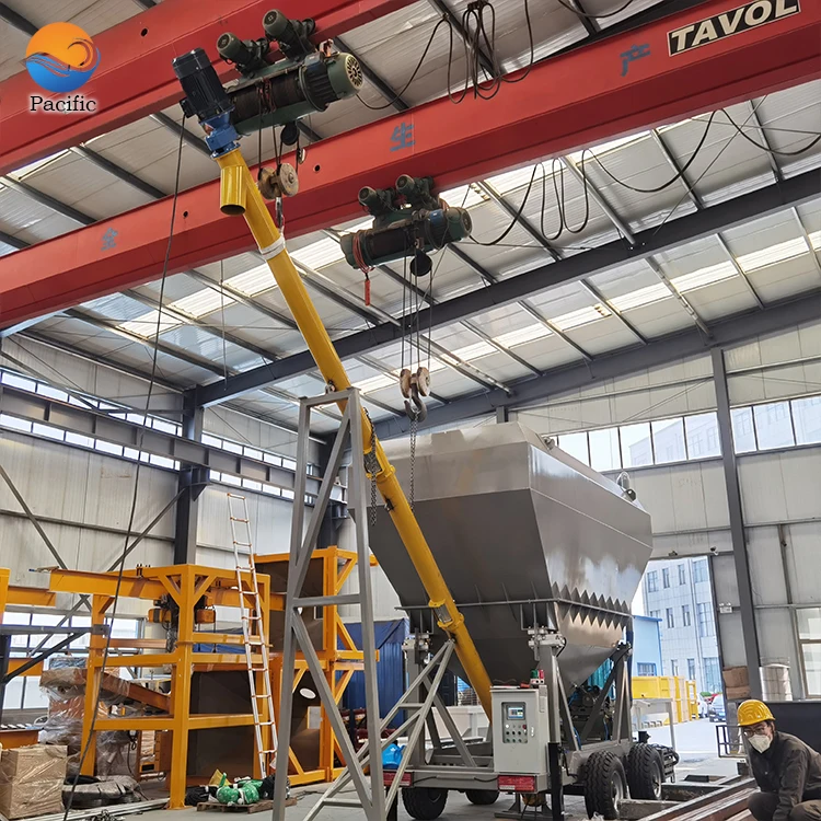 Bulk Cement Loading Machine for Cement Truck Filling Big Bag Cement Silo Jumbo Bag Feeding Machine For Sale