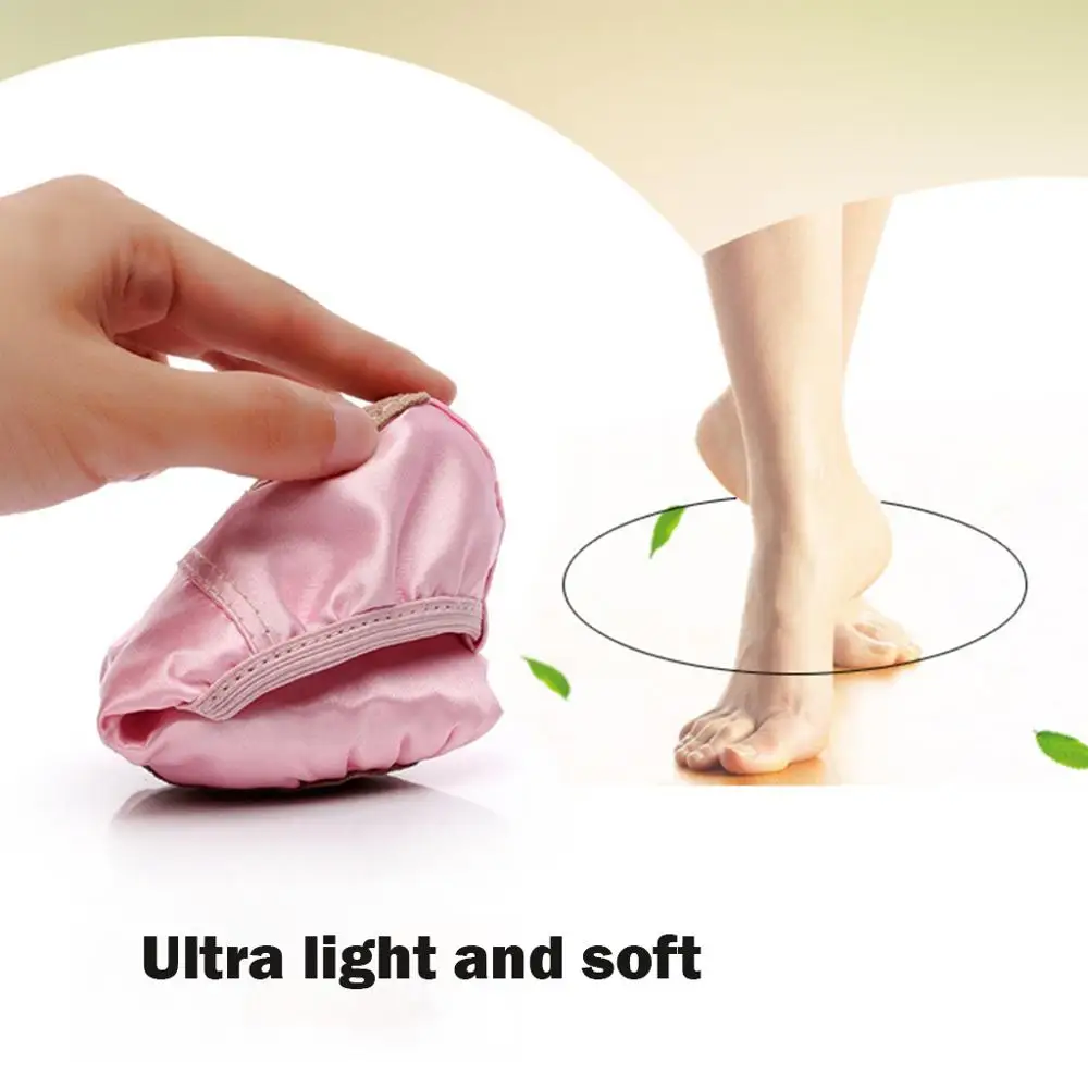 
Wholesale Kids Women Flats Dance Slippers Shoes Satin Canvas Girls Shoes for Ballet 1 Pairs Satin Upper Standard Cotton Fabric 