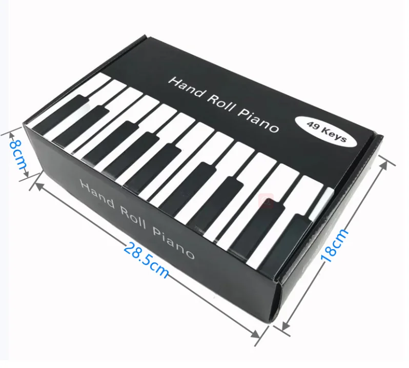49 keys roll up soft keyboard digital electric piano for kids entertainment toy musical instrument