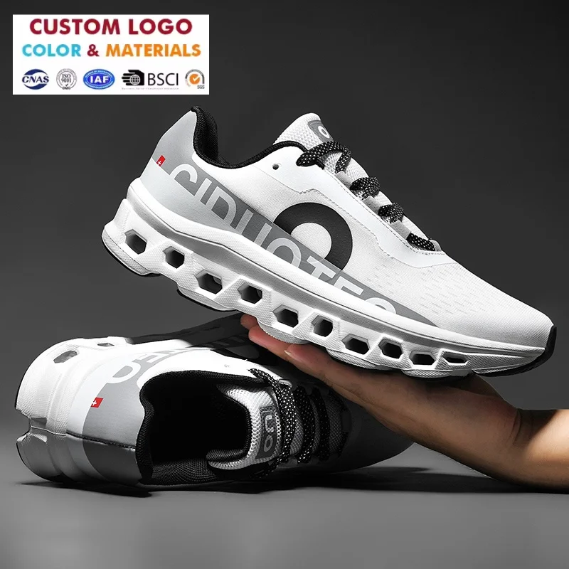 Custom Ons Clouds Monster Breathable Walking Tennis Running Shoes Ons Clouds Unisex Casual Fashion Sneakers