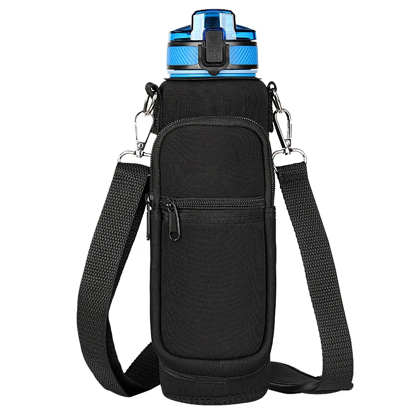 High Quality Bottle Carrier Neoprene Bottle Sleeve Insulated Water Bottle Holder Covers Bag with Straps