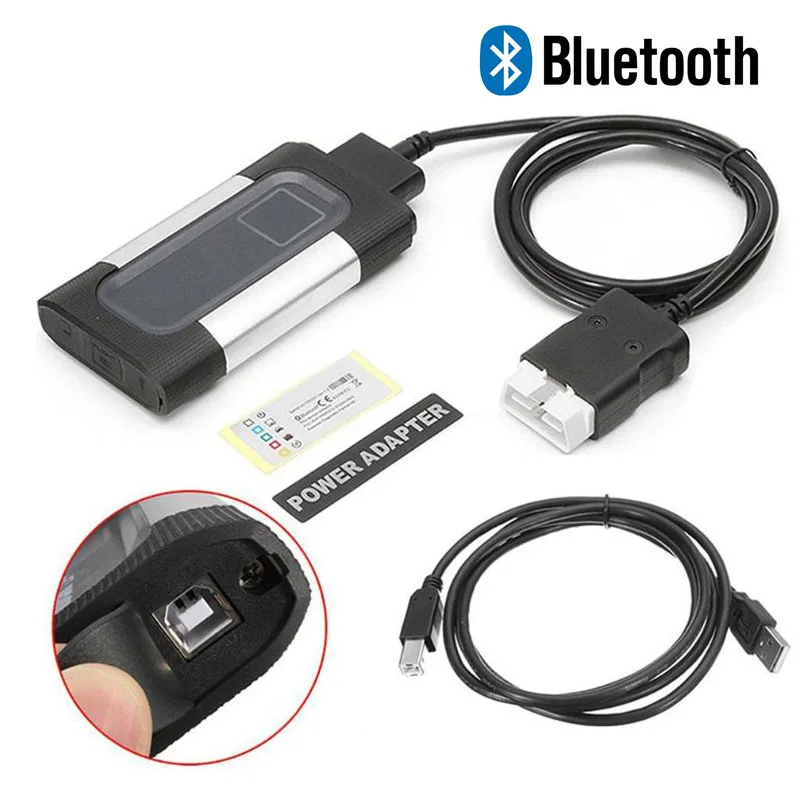 Autocoms Wow DS150E оригинальный 2023 Delphi OBD 2 считыватель кодов диагностический инструмент для 2022 2021 2020 легковых и грузовых автомобилей 11 TCS CDP Pro