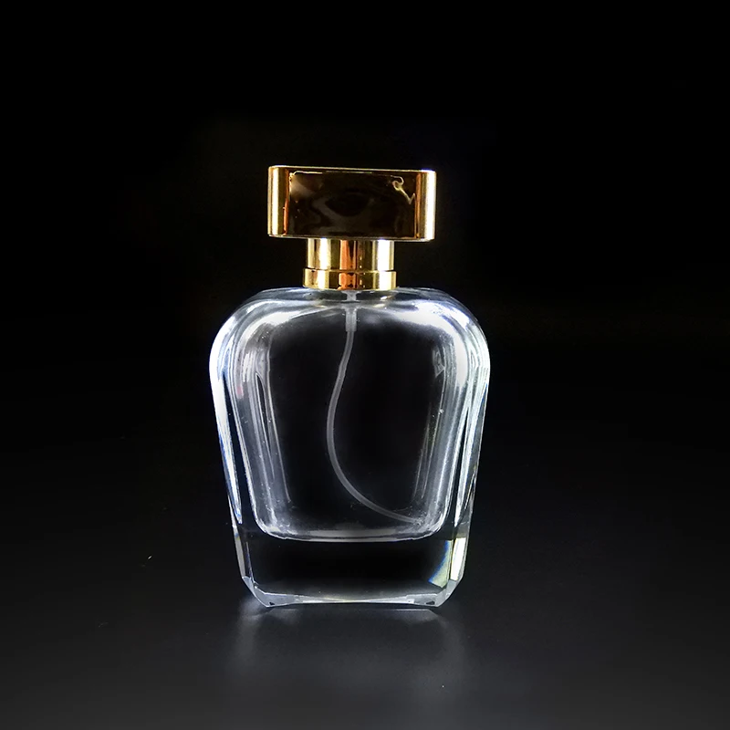 Cheapest Transparent 25Ml 50Ml Perfume Glass Spray Bottle 30Ml Oud Perfume Bottle Screw Bottle Perfume With Black Cap