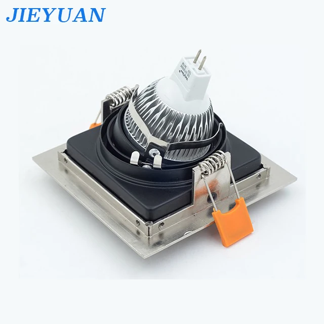 
1 And 2 Heads New LED Downlight Square Rectangle Spotlight GU10 And AR111 Indoor LED Ceiling Light 