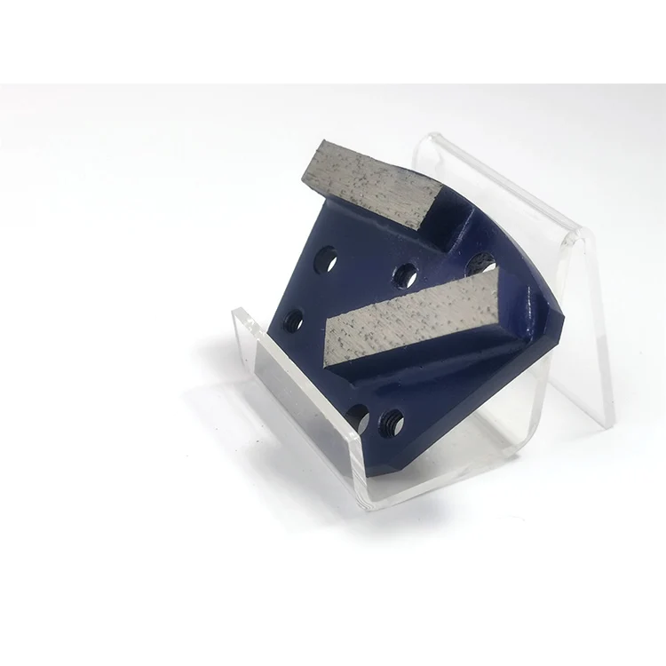 Factory Supply Fan Shaped Grinding Block Wear Resistant Grinding Plate for Hard Concrete